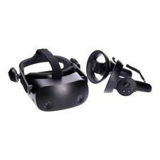 HP Reverb G2 Virtual Reality Headset VR3000 + 2 Controller schwarz