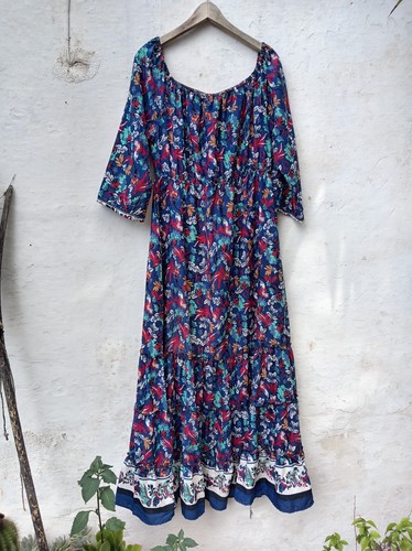 Maxikleid ind seide one - maxikleid,
