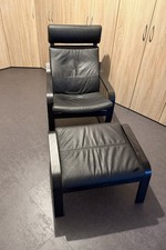 IKEA POÄNG Sessel & Hocker