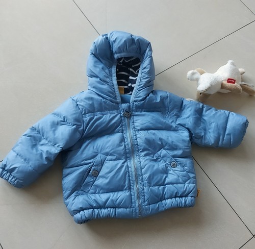 Steiff daunenjacke hellblau - daunenjacke, 62