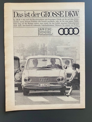 Der grosse dkw f102 formel - dkw,