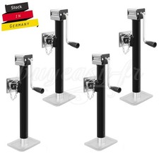 4x Ausdrehstütze klappbar 2300kg Abstellstütze 570-950mm Stützfuß Anhänger Stahl