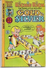 HARVEY Bronze Age : Richie Rich Gold & Silver #16 (Warren Kremer? Ernie Colon?)
