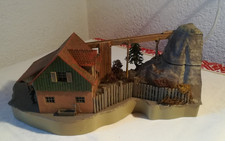 wunderschöne Mühle mit Wasserzulauf von Faller, ohne Pumpe (8)