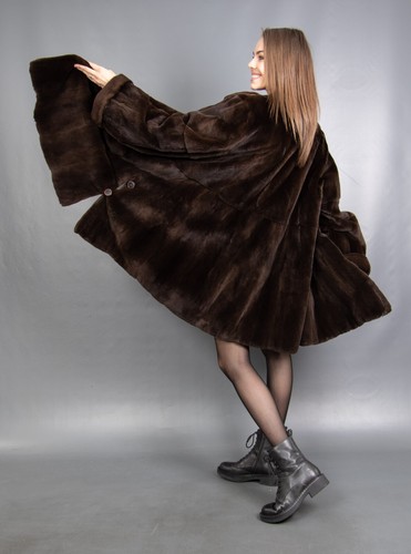 6398d sheared mink coat luxury - mink,