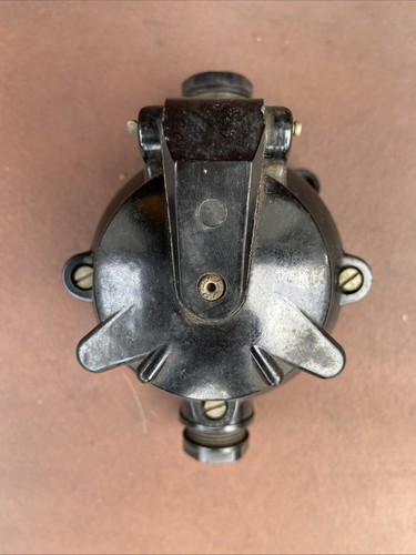 Steckdose aufputz ddr bakelit - ddr,