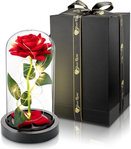 Premium rose glas mit - rose,