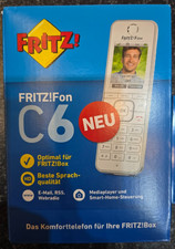 FRITZ!Fon C6 schnurloses DECT-Komforttelefon inkl. Ladeschale Netzteil AVM