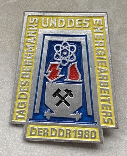 Abzeichen tag des bergmanns - abzeichen,