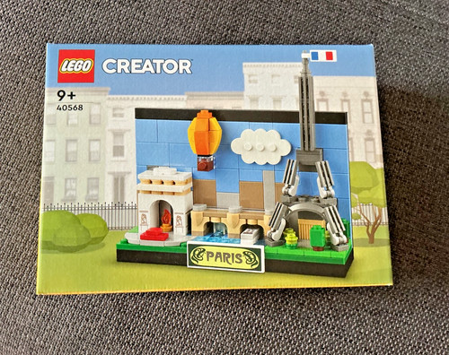 Lego creator paris - lego, postcard