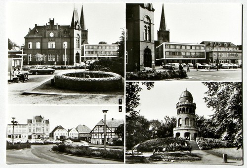 Bergen insel rügen mit 4 - ak,