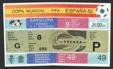 SPANIEN WM 1982 HALBFINALE