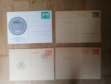 10 verschiedene Ganzsachen DDR meist ungebraucht