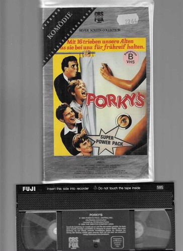 Porky vhs rarität - porky´s,