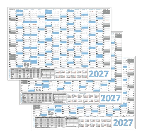 Xxl wandkalender din a0 - 3x,