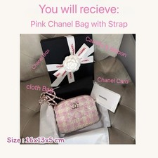 NEU Rosa Chanel Kosmetiktasche