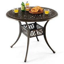 Gartentisch mit schirmloch - gartentisch,