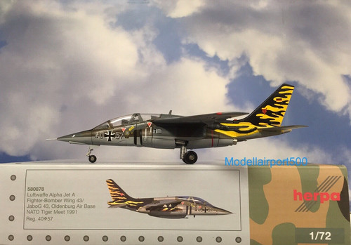 Herpa wings alpha jet a - wings, 1:72
