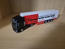 Herpa Pema M Actros Gardinenplanen Sattelzug 1:87 gebraucht