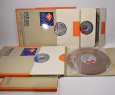 4x AGFA Professional PER525 TONBAND 1/4" Metall Aufnahme Set Tonbänder