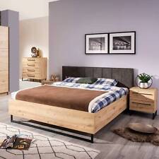 Doppelbett 160 180 x200 Holzbett Polsterbett Bett Lattenrost Massiv Homestyle4u