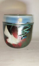 Studioglas Eisch mit Dekoreinschmelzung Rarität