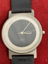 Herrenarmbanduhr Botta design , Titan Gehäuse, extra dünn, gebraucht.