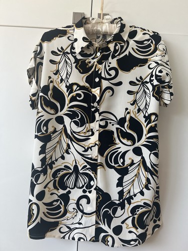 Damenbluse oberteil kurzarm - damenbluse,