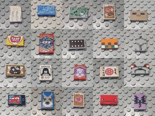 Lego fliese tile bedruckt - tile,
