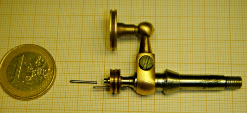 Konzentrische spindel mit - konzentrische,