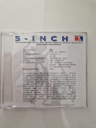 Rare promo erste allgemeine - rare,