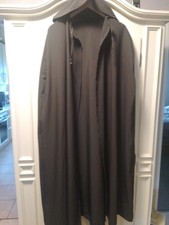 Halloween braunes Cape selbst genäht bis Größe 42 zu tragen guter Stoff.