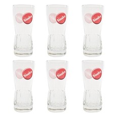 6x Sinalco Glas 0,4l Becher