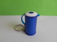 Tupperware Miniatur Kaffee Kanne Kaffeekanne rund hellblau weiß NEU OVP