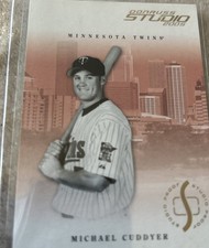 2005 Donruss Studio Michael Cuddyer #174 Proofs Gold /25 Mint Card Rare HOF