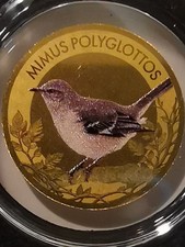 Goldmünze Singvögel