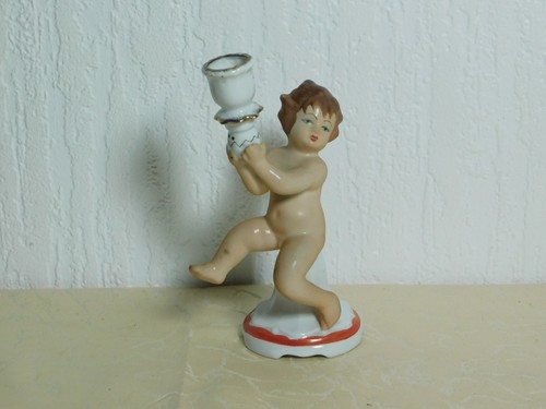 Figur porzellan putte putto - figur,