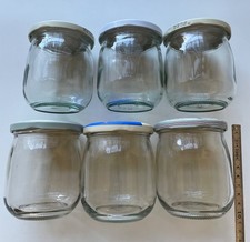 6 Gläser zum Einkochen mit Twist-Off Deckel, 400 ml Vol.