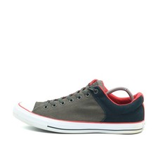 Converse Herren All Star Ox Sneaker Oliv/Schwarz/Rot Low-Top Komfortabel EU 46,5