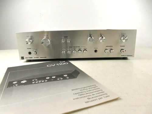 Dual 1100 stereo amplifier - cv,