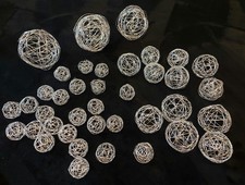 Deko Drahtkugeln verschiedene