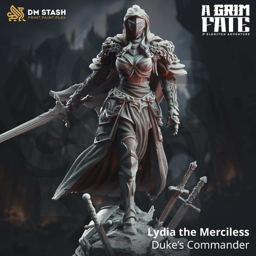 Tabletop female knight - tabletop,