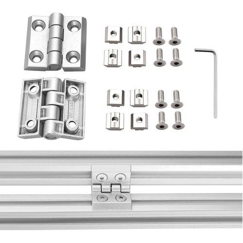 Scharnier aluminiumprofil - m6,
