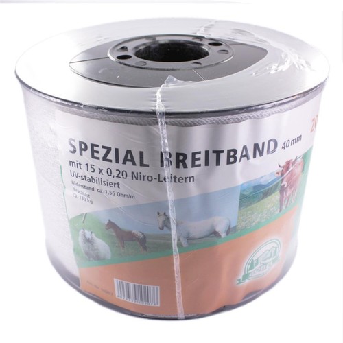 200m weidezaun breitband 40mm - breitband,