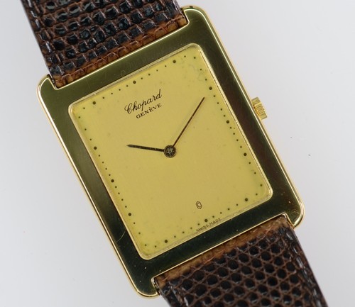 Chopard uhr tank - 18k, gold