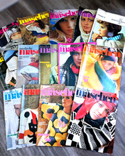 Konvolut Strickzeitschriften 70er / 80er Modische Maschen DDR