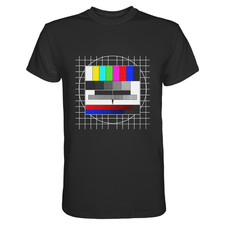 Retro TV Testbild T-Shirt