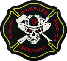 Berufsfeuerwehr Hamburg Rubber Patch F-13