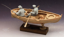 1/35 Resin Fishermen and boat