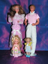 Barbie, Ken, Ketty und Kelly